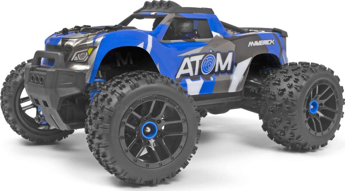 Maverick - Rc Atom Fjernstyret Truck - 1:18 - Blå - Mv150500