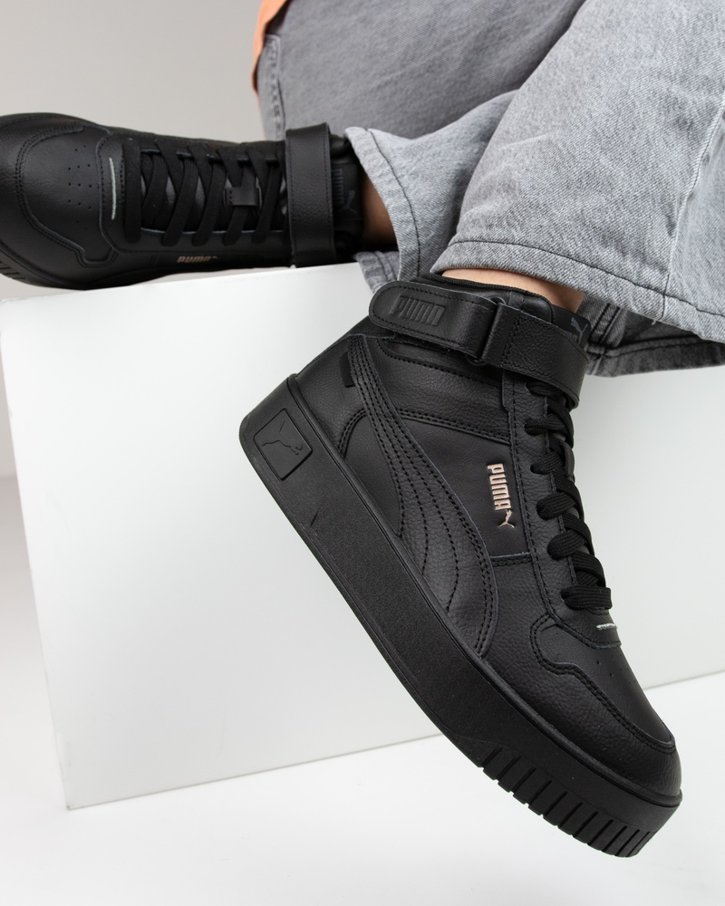 Puma Carina Street Mid Hoge sneakers  - zwart