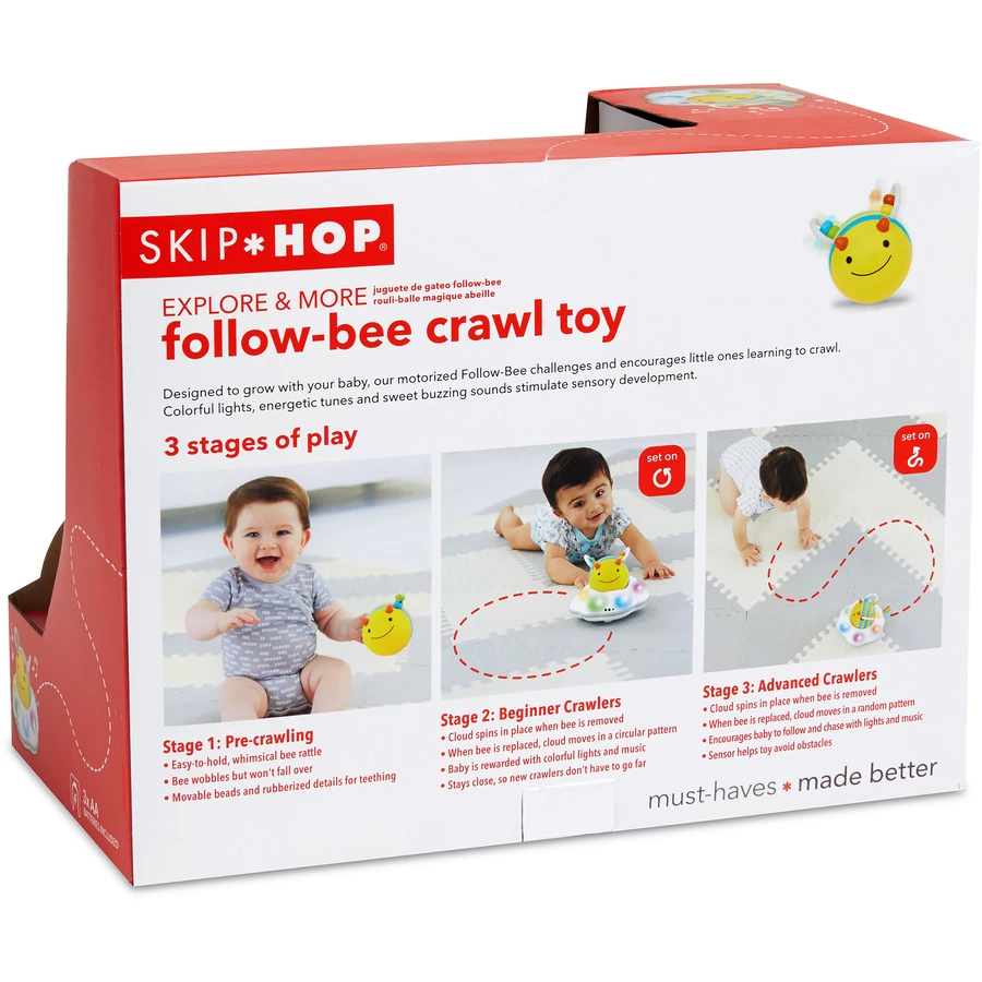 Skip Hop Explore & More Krabbelspielzeug Biene