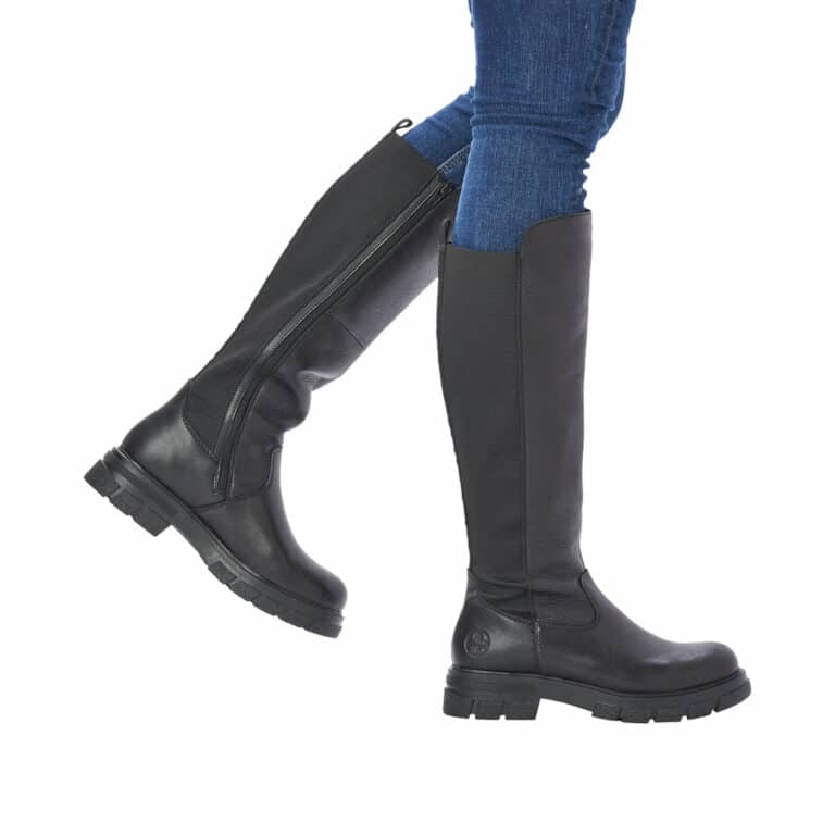 Rieker Lang Støvle Dame Z9158-00