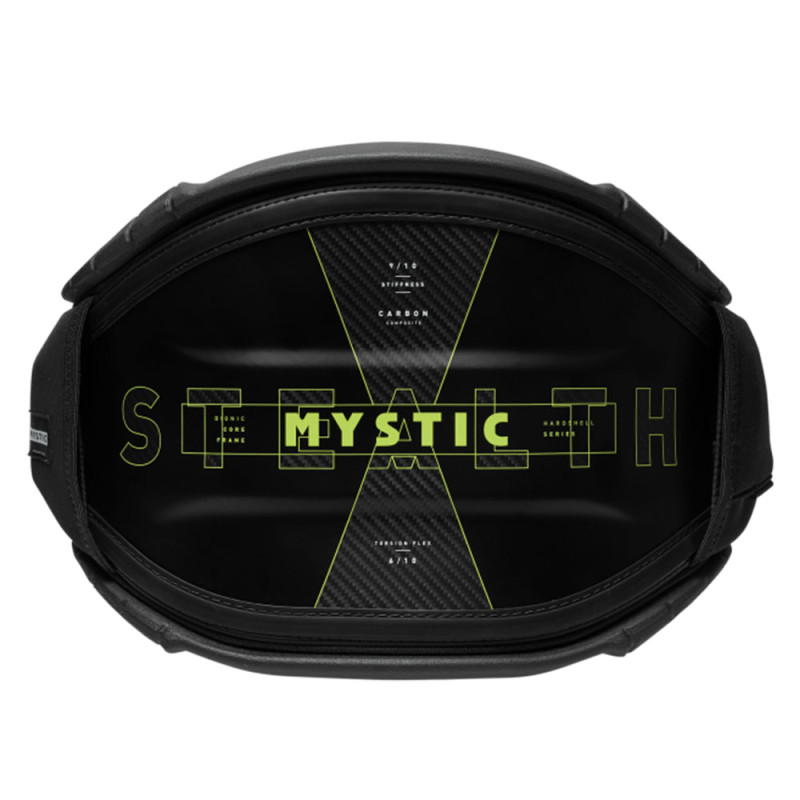 Harnais ceinture kite mystic stealth black lime