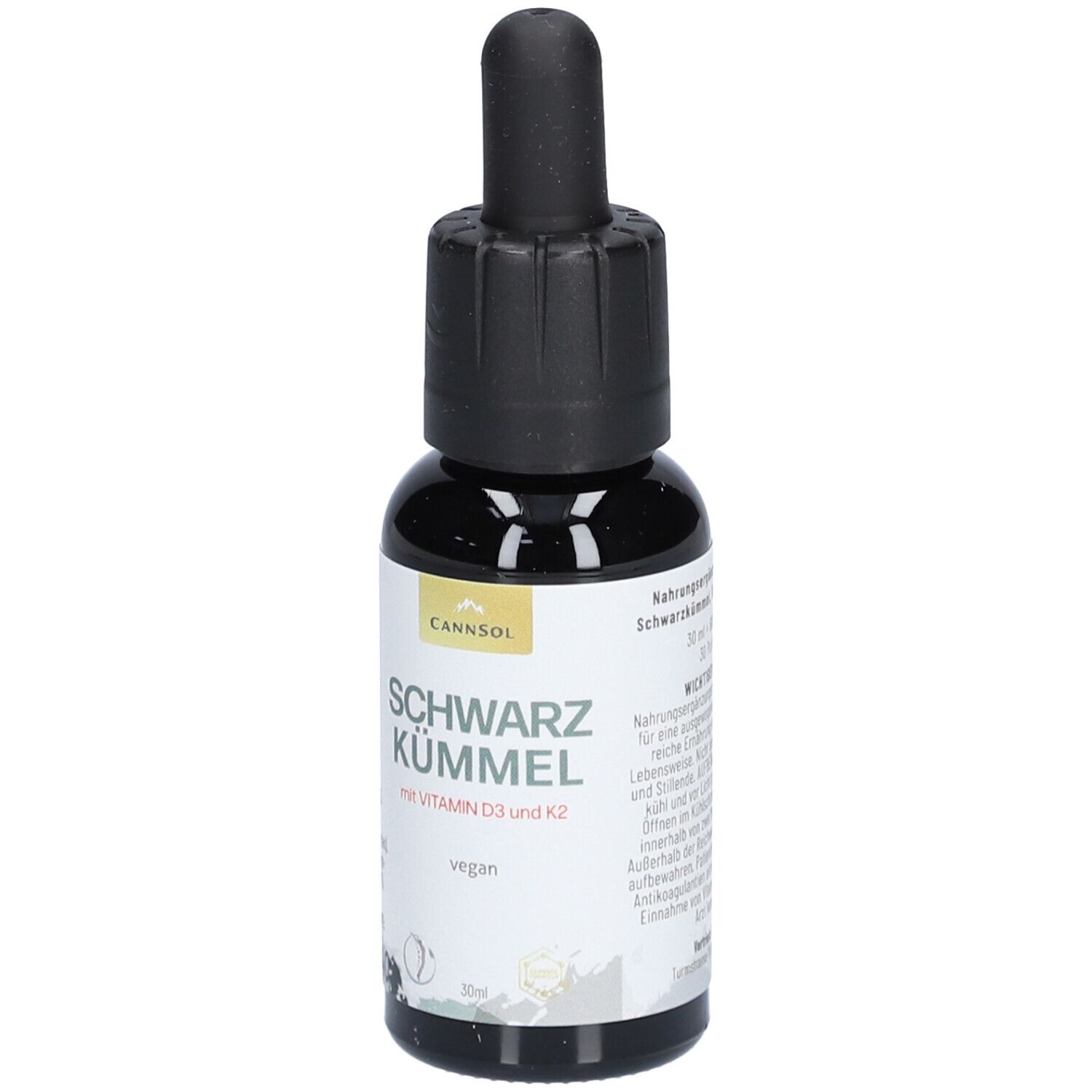 CANNSOL Schwarzkümmel m.Vit.D3+K2