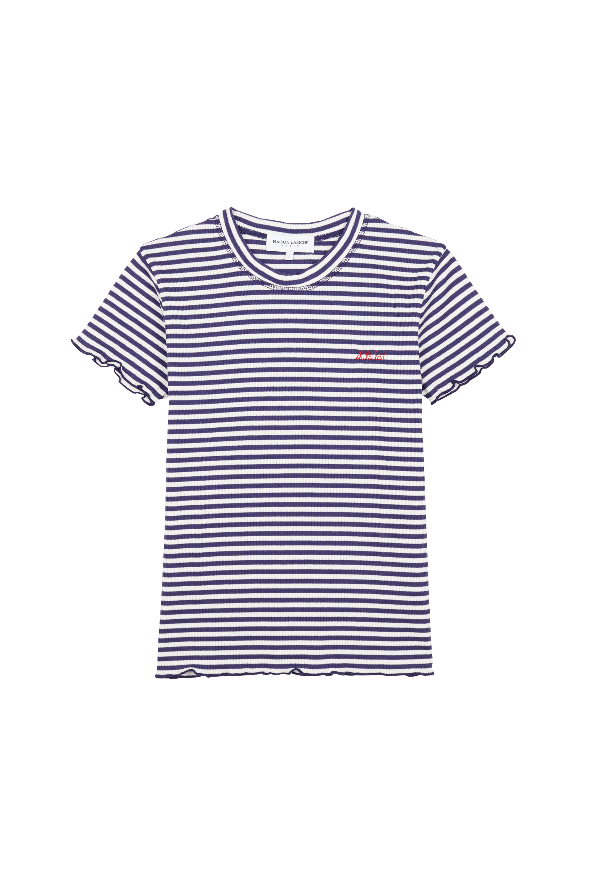 MAISON LABICHE T-shirt Folies Oh là là  Bleu