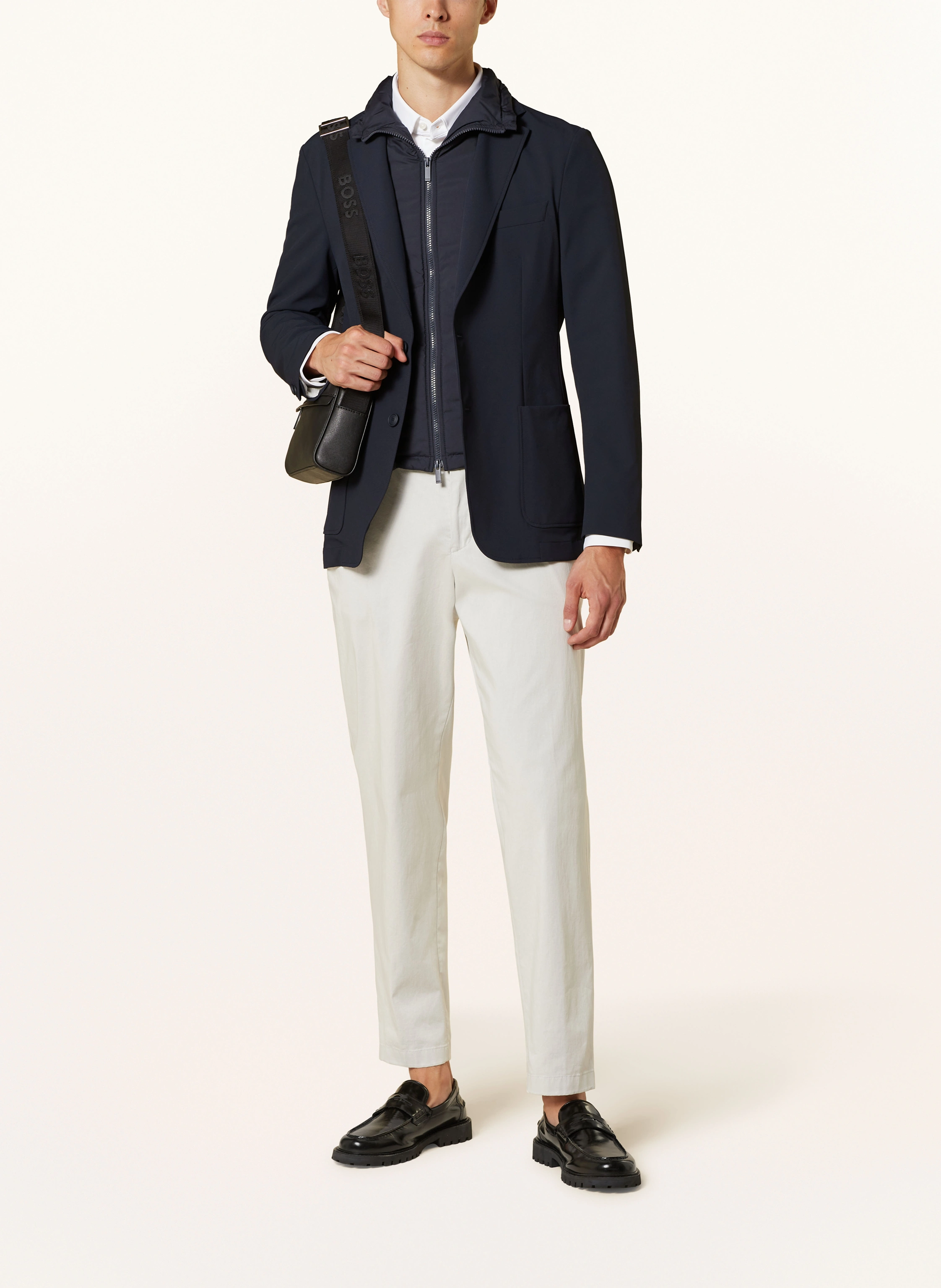 BOSS Sakko HANRY Slim Fit mit herausnehmbarer Blende