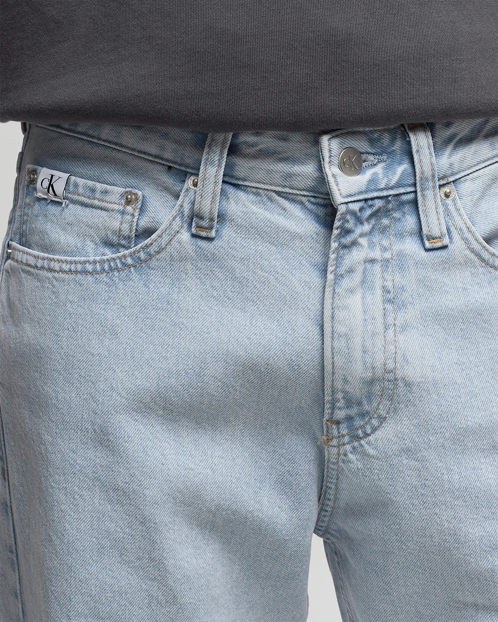 Calça jeans Calvin Klein anos 90 reta
