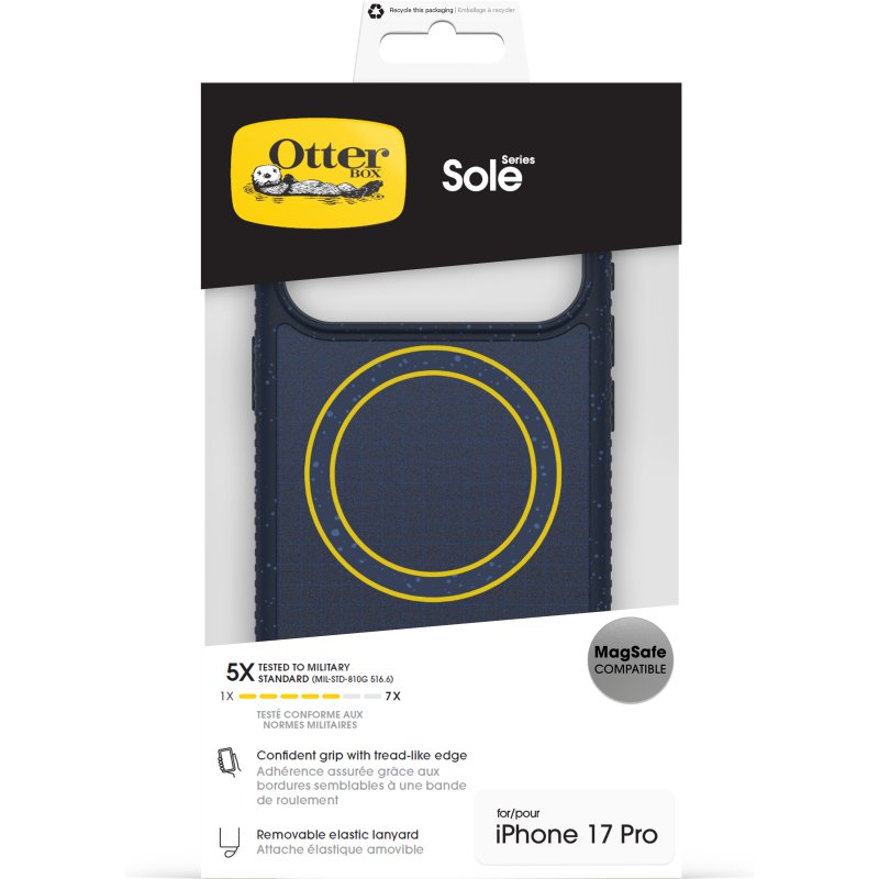 OtterBox Sole Series pour Apple iPhone 17 Pro, Real Quiet
