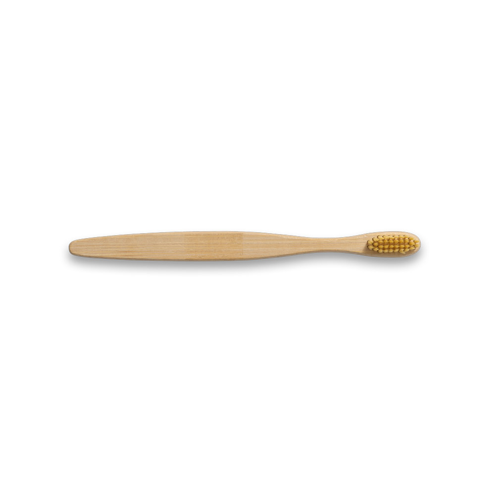 hi!dea 95056 - Brosse à dents avec corps en bambou et dents en nylon