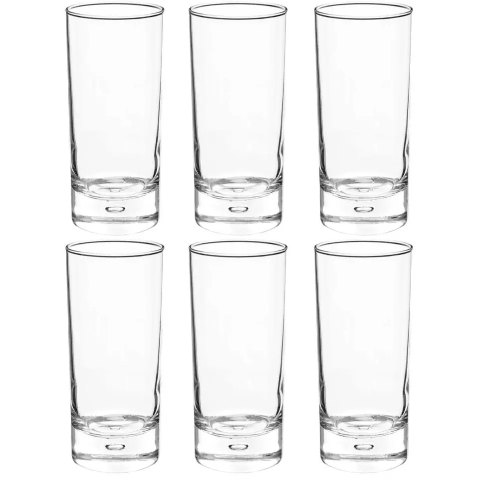 Secret de Gourmet longdrink glas Georgi - 6x stuks - 290 ml
