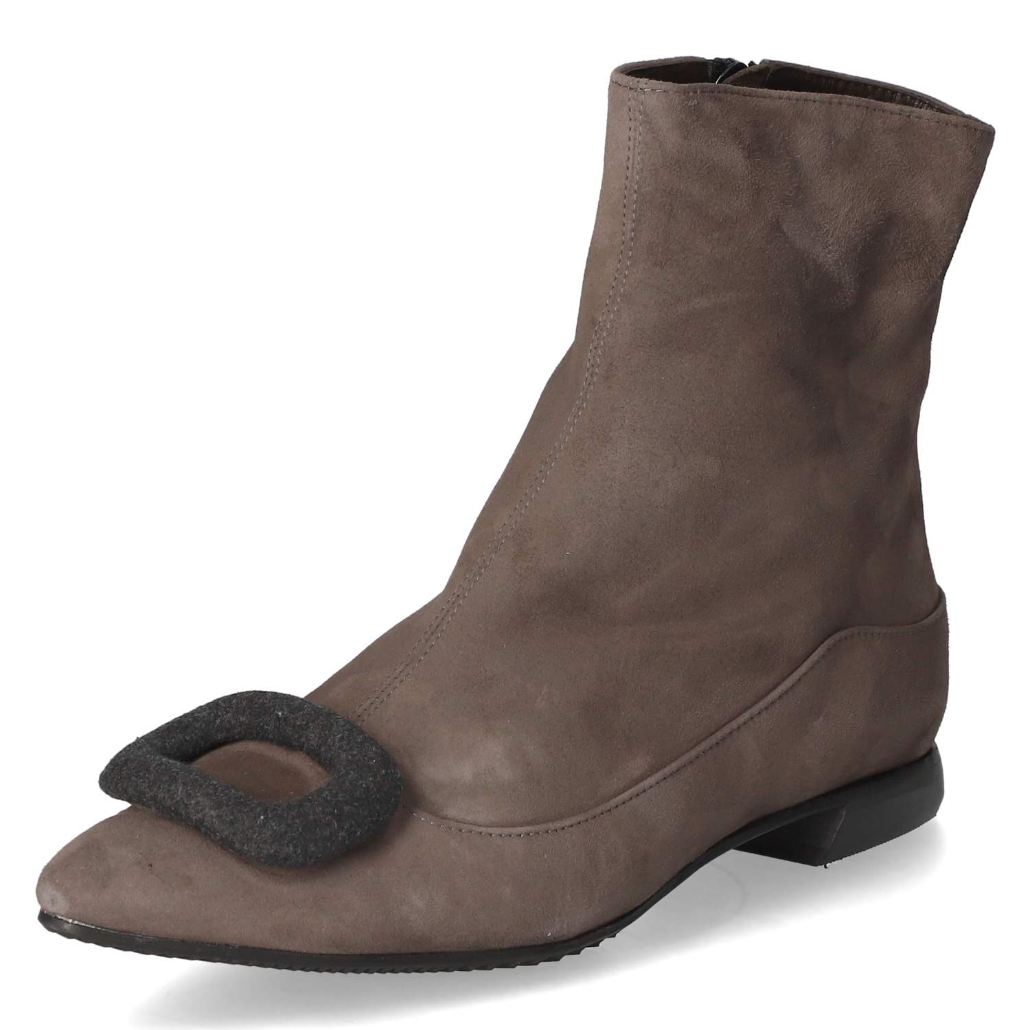 Brunate Stiefeletten - grau