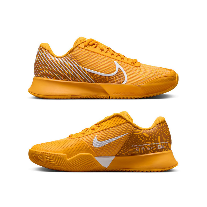 Nike Air Zoom Vapor Pro 2 clay femme orange