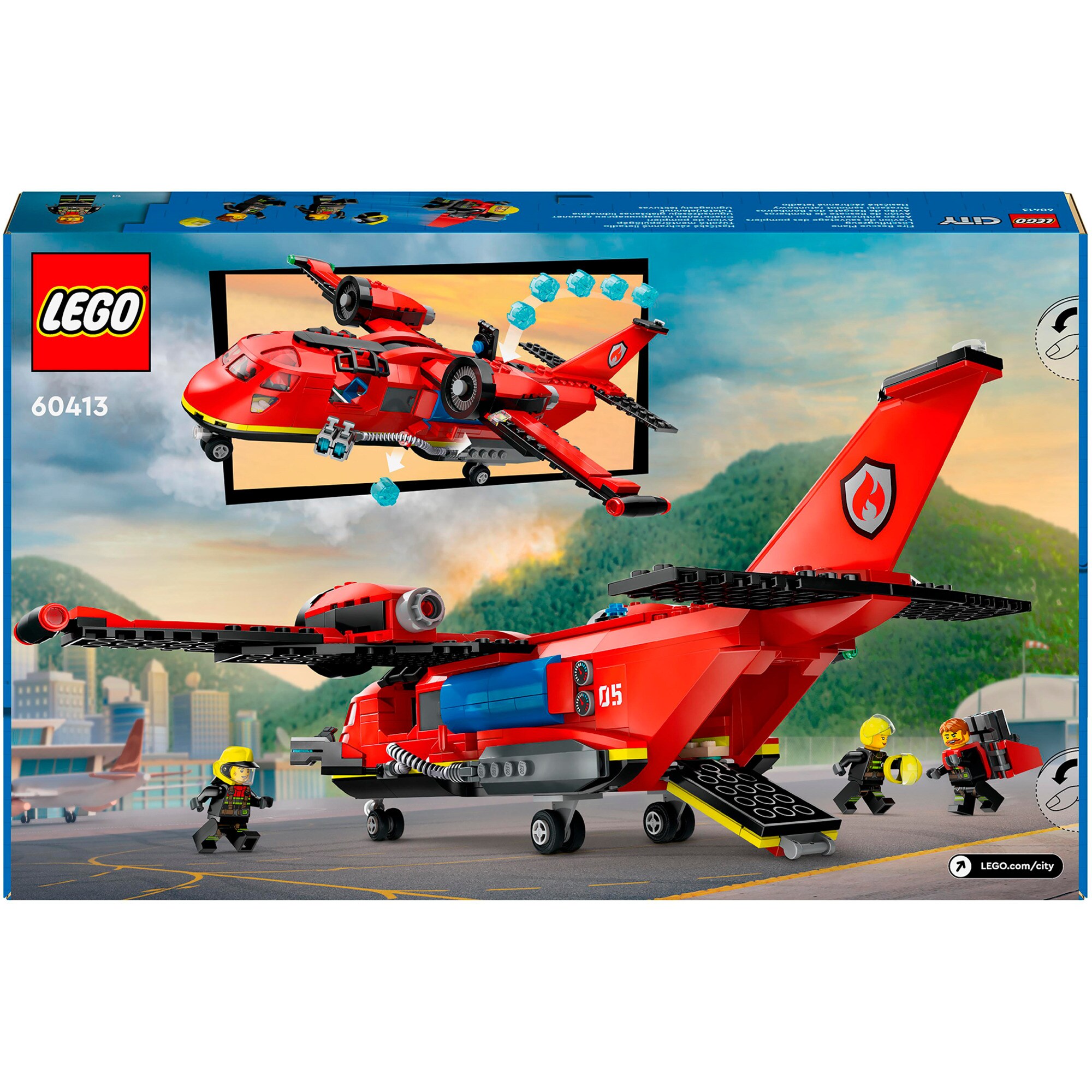 LEGO Konstruktionsspielzeug City Löschflugzeug