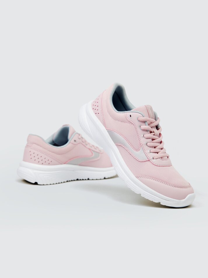 Garota esportiva técnica - Rosa