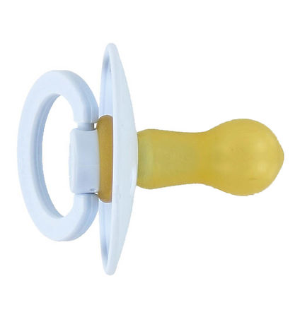 BIBS Colour Schnuller - Gr. 2 - 2er-Pack - Rund - Sky Blue/Baby