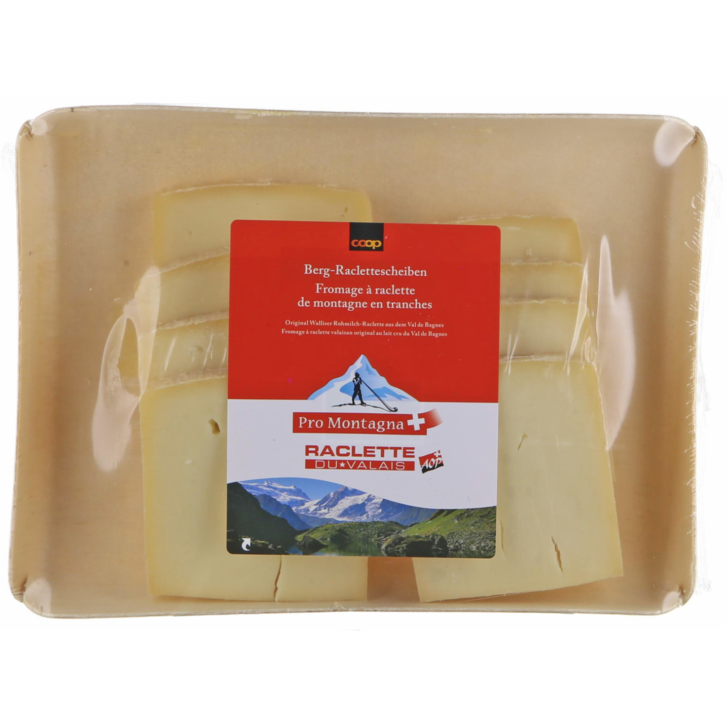 Pro Montagna Raclettescheiben Bagnes ca. 390g