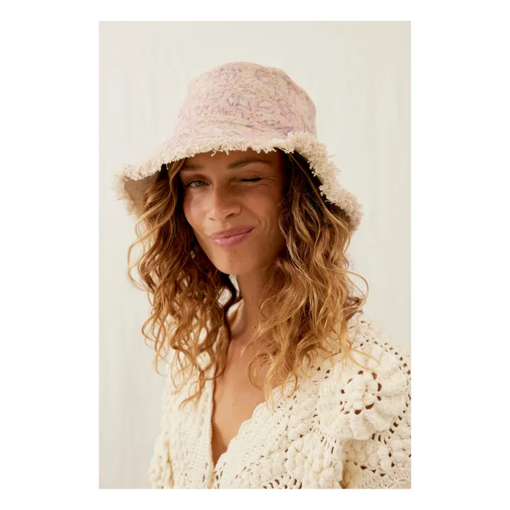 Louise Misha Chapeau Lajik - Collection Femme | Rose