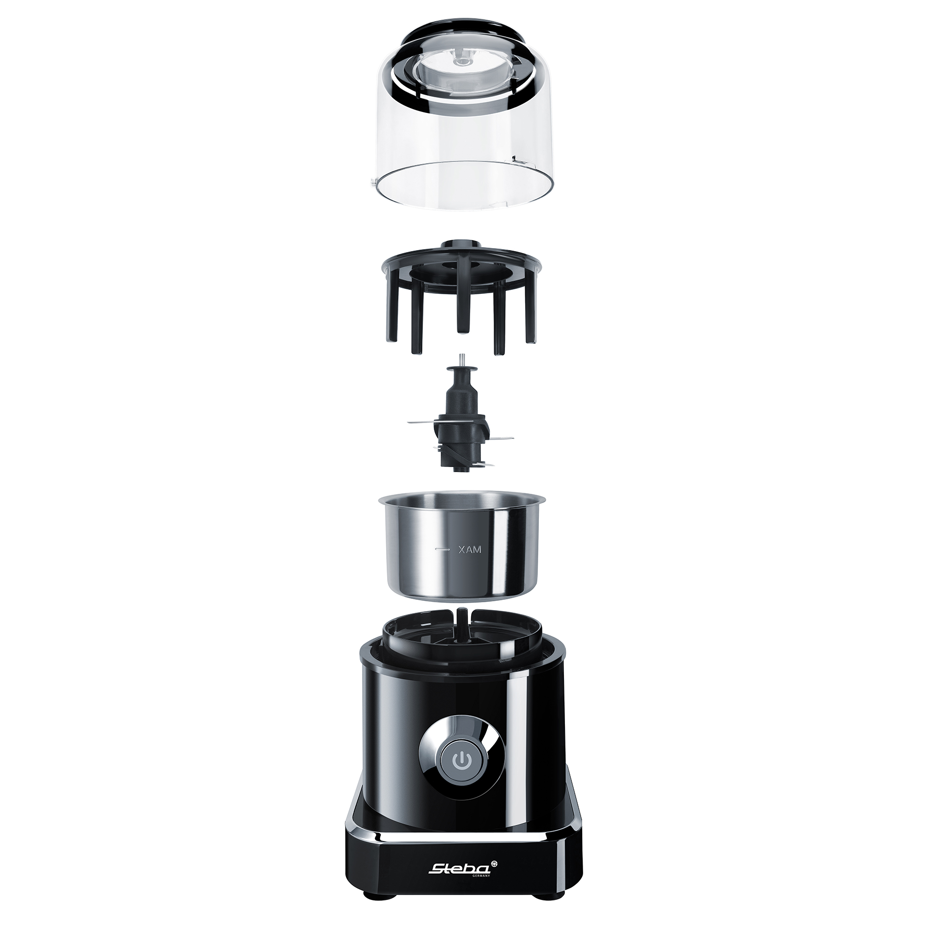 STEBA Multi Grinder - schwarz - Pulsefunktion