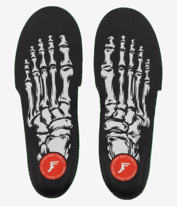 Footprint Skeleton King Foam Orthotics Einlegesohlen (black)