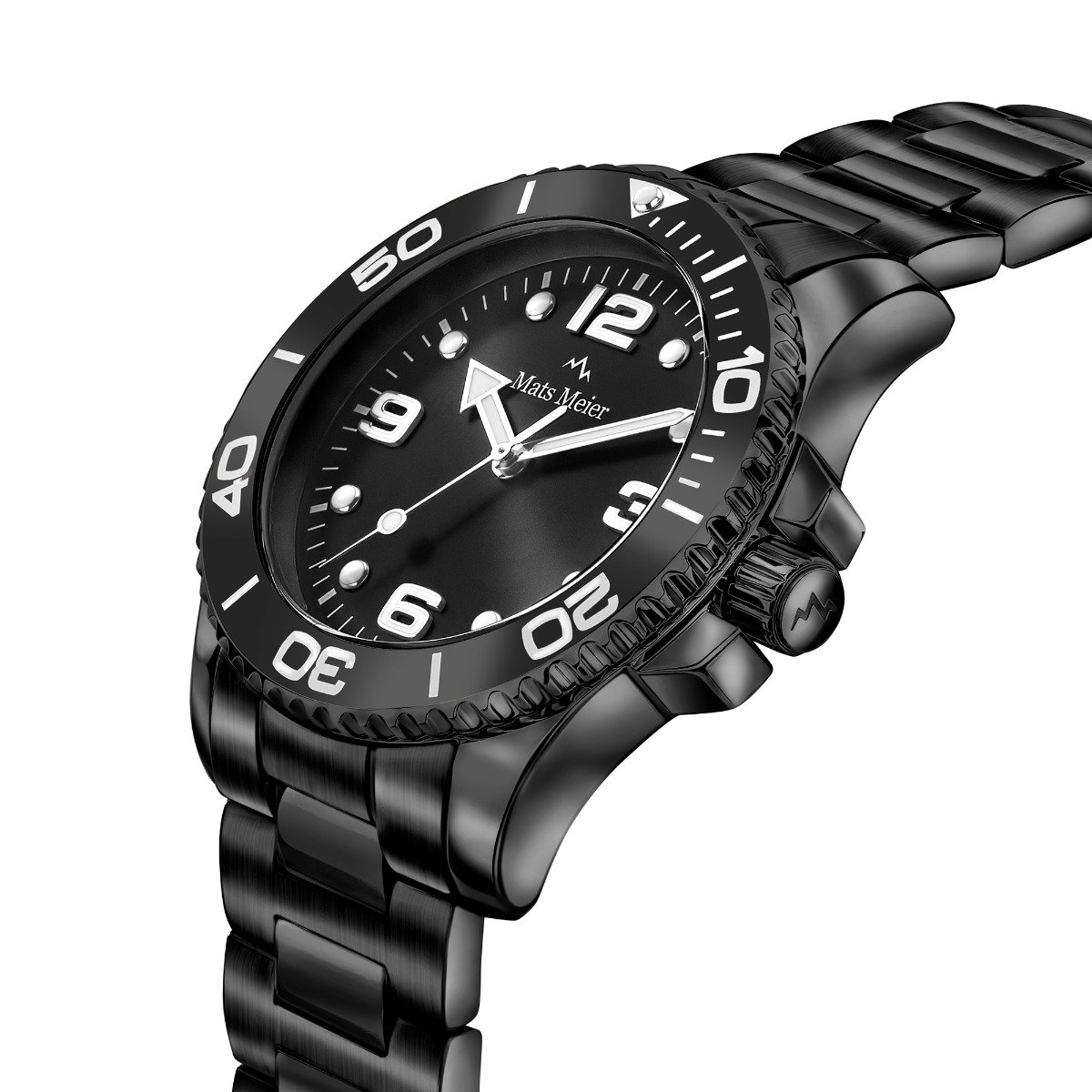 horloge Mats Meier Mats Meier Zwart