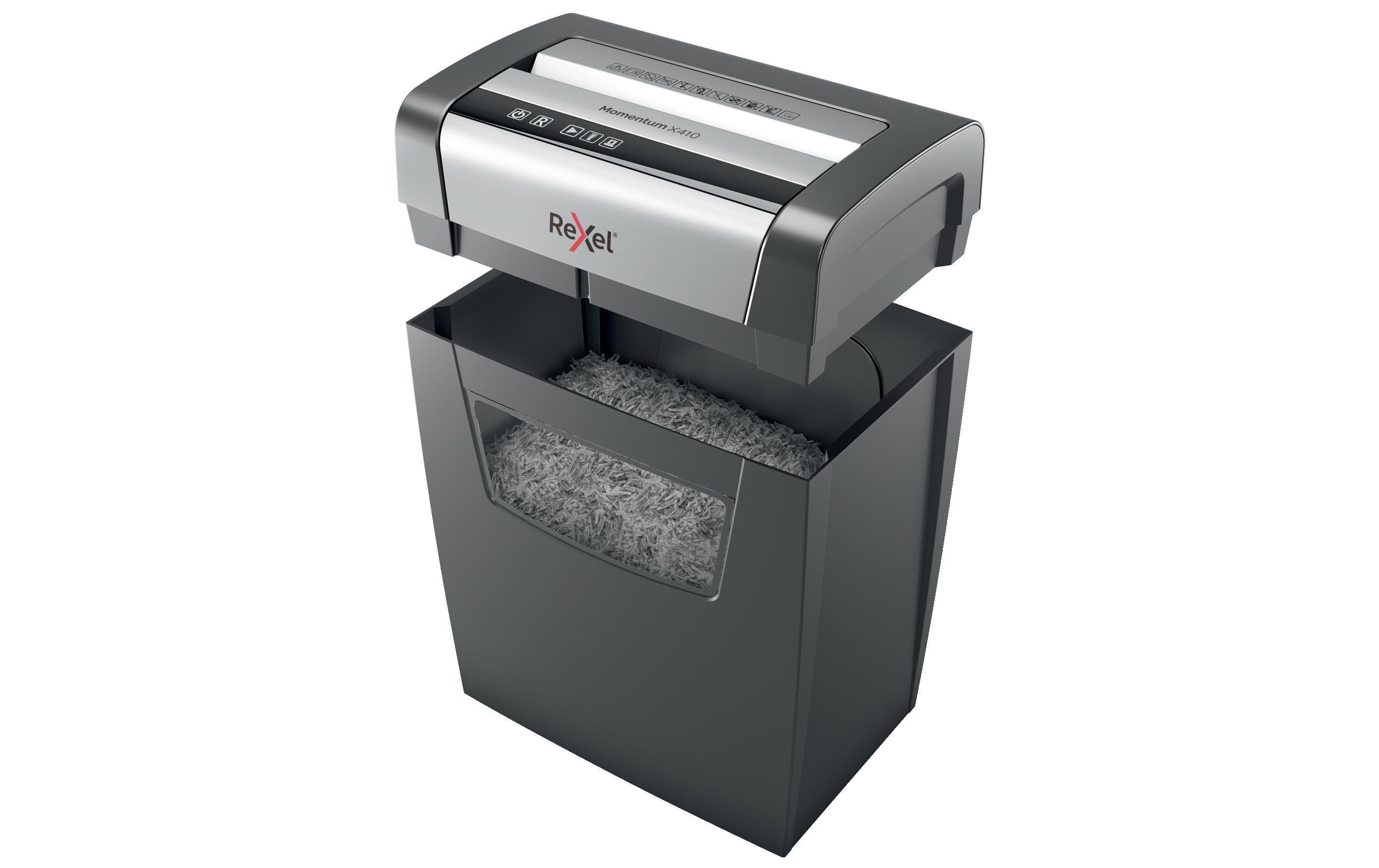 Aktenvernichter Momentum X410 P-4, 10 Seiten<br>Papierschredder
