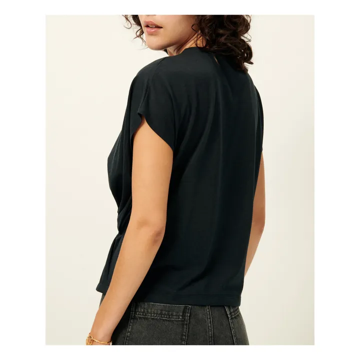 Sessùn T-shirt Niccolo | Bleu noir