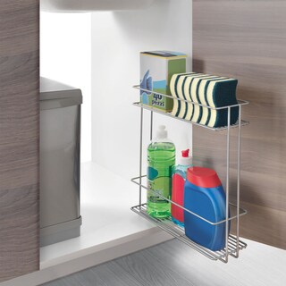 metaltex Allzweckregal In & Out XL silbermetallic 34x38x11 cm