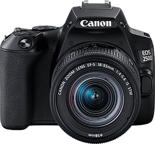 Canon Spiegelreflexkamera »EOS 250D« EF-S 18-55mm f/4-5.6 IS STM , 24,1 , 3 fach fach x opt. Zoom , Bluetooth | WLAN