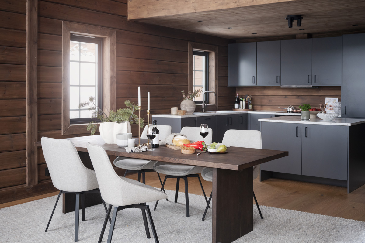 Eettafel Emmett Donker eiken