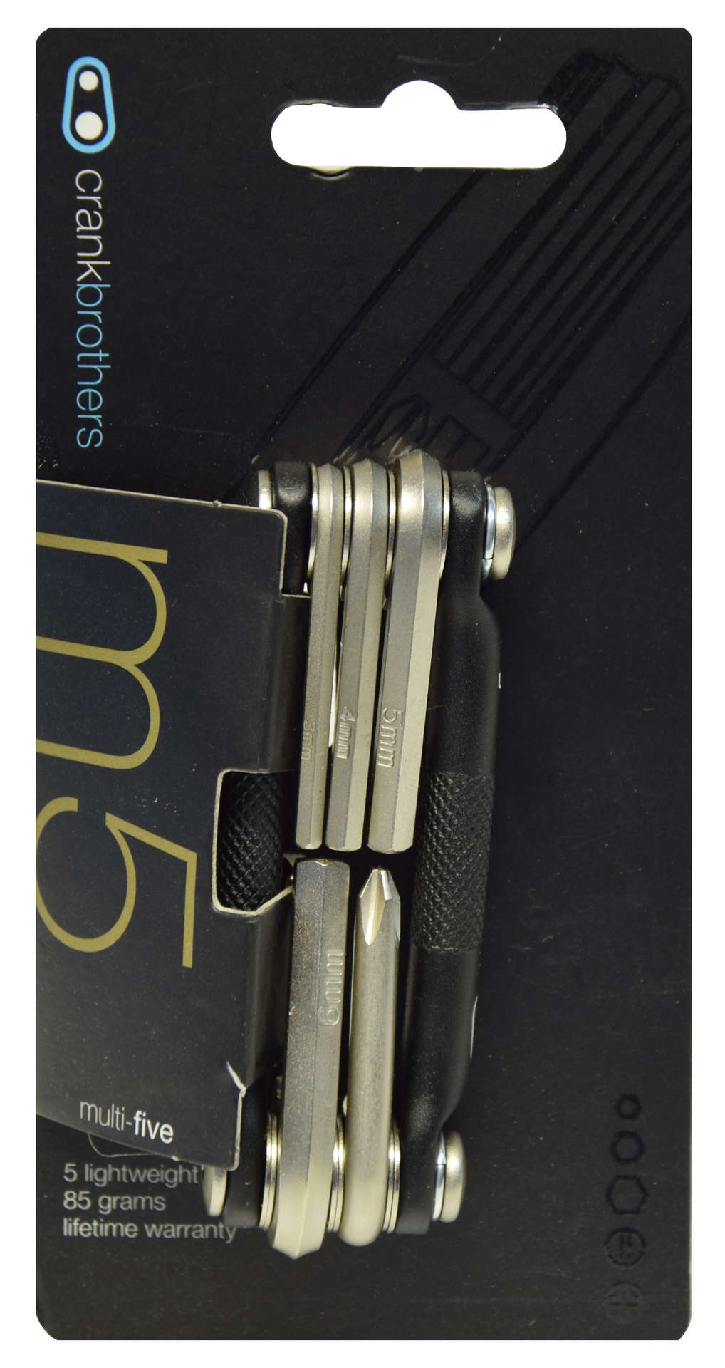 Crankbrothers M5 Minitool Zwart/Rood