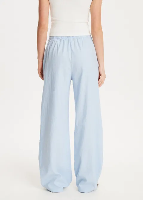 Linnen broek blauw (BLW.L)