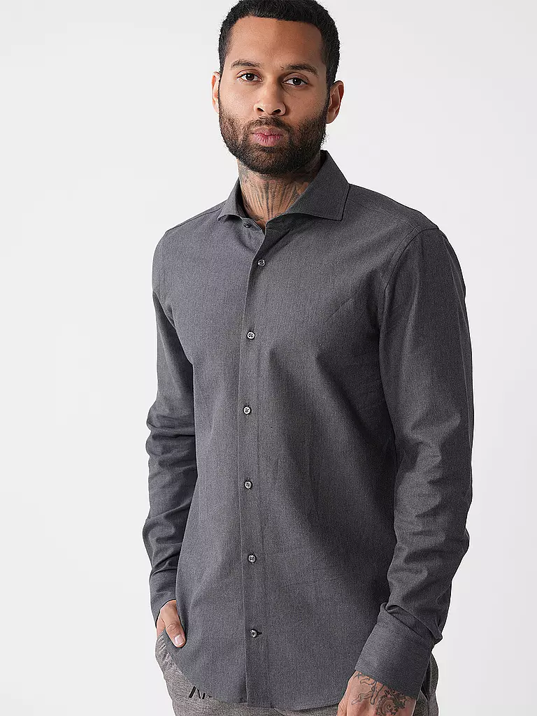 JOOP Hemd Slim Fit PAI grau