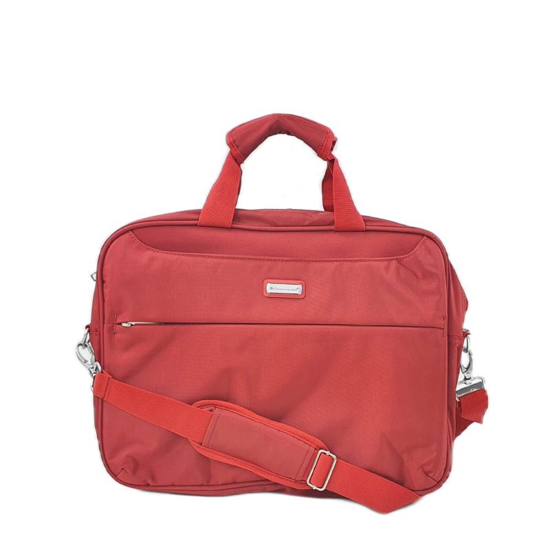 Sacoche ordinateur 28105A 2 compartiments 15.6 pouces 40 cm Rouge