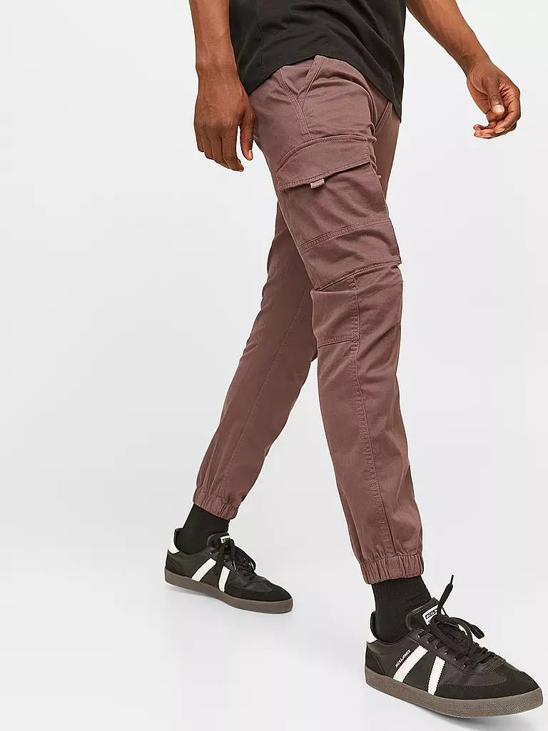 JACK & JONES Cargohose JPSTPAUL JJFLAKE  beere