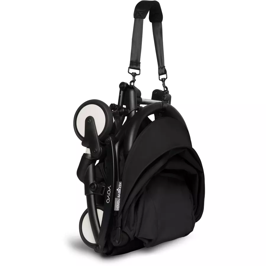 BABYZEN Kinderwagen YOYO2 6+ Black mit Textilset Black