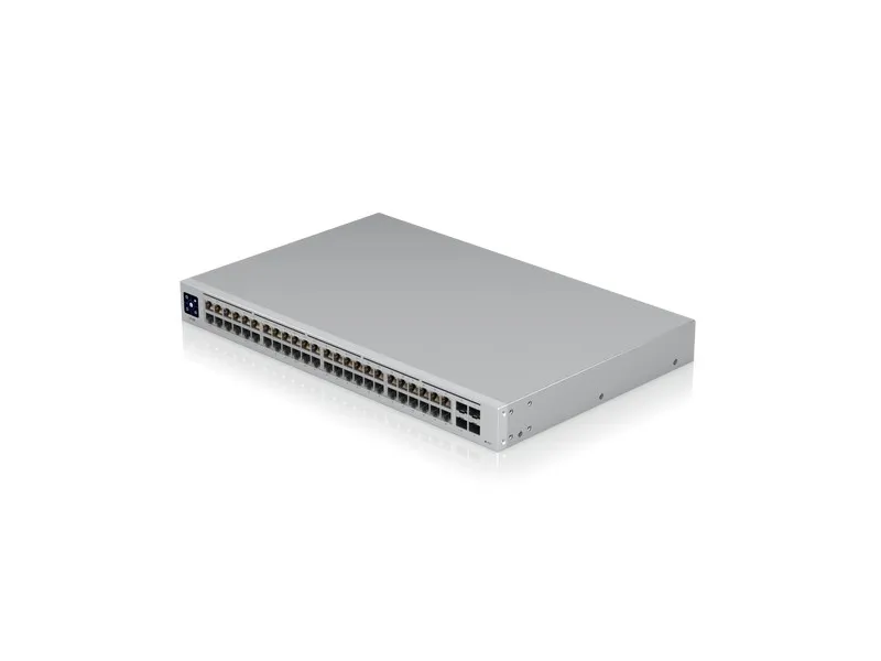 Ubiquiti UniFi Switch USW-48-POE - Switch - Administreret - 48 x 10/100/1000 (32 PoE )   4 x Gigabit SFP - monterbar på stativ, desktop - PoE  (195 W)