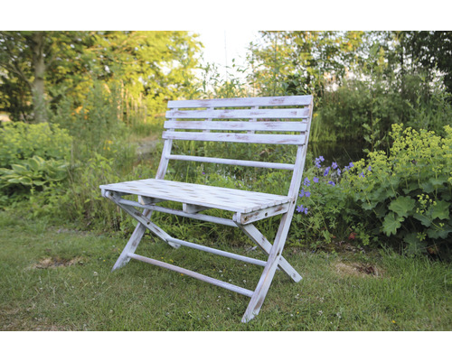 Toscana houten tuinset, 4-zits, 5-delig, wit, inclusief zitkussens