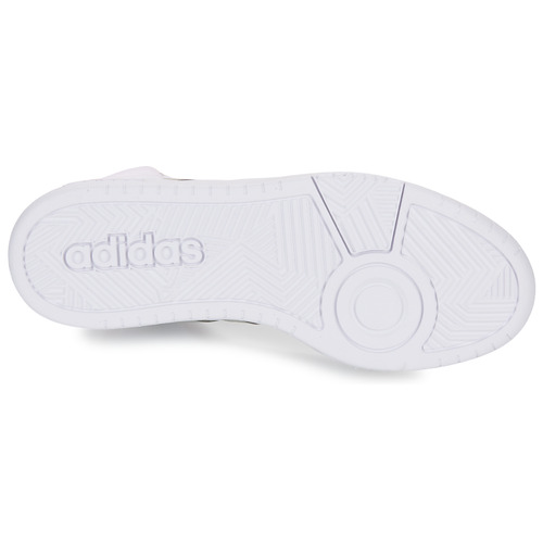Adidas Sportswear - HOOPS 3.0 MID - Blanc / Beige