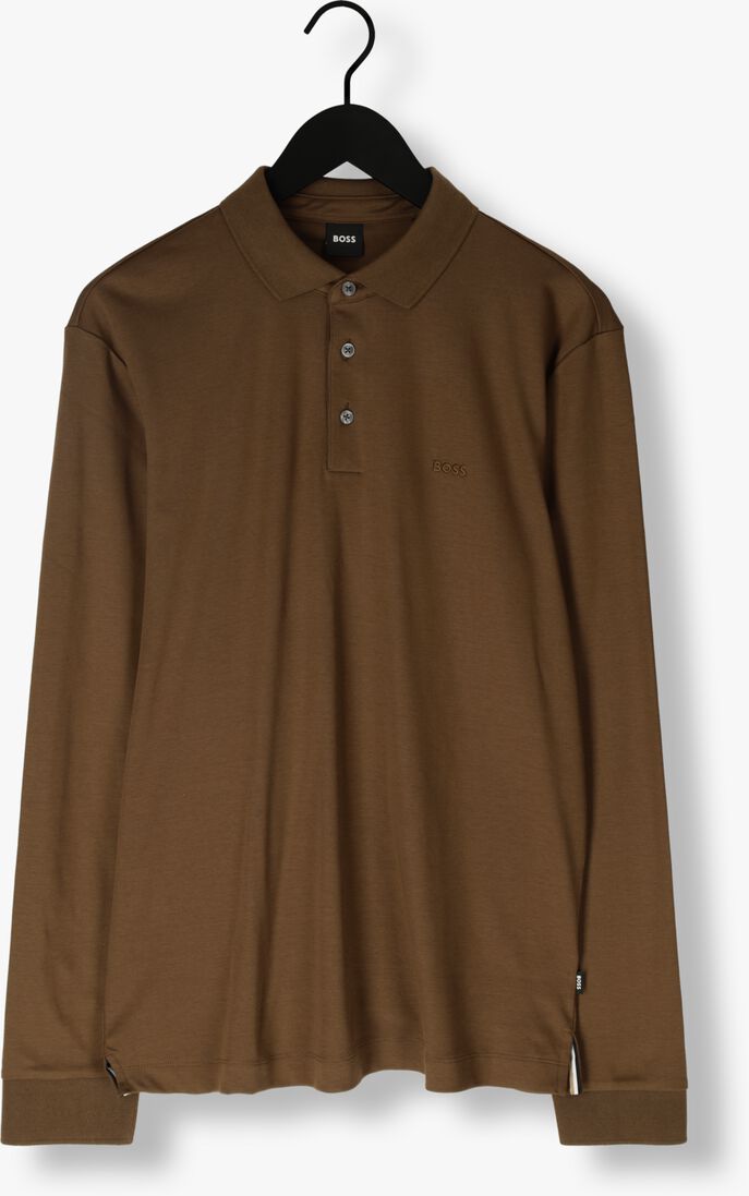 BOSS donkergroene boss polo pado 30