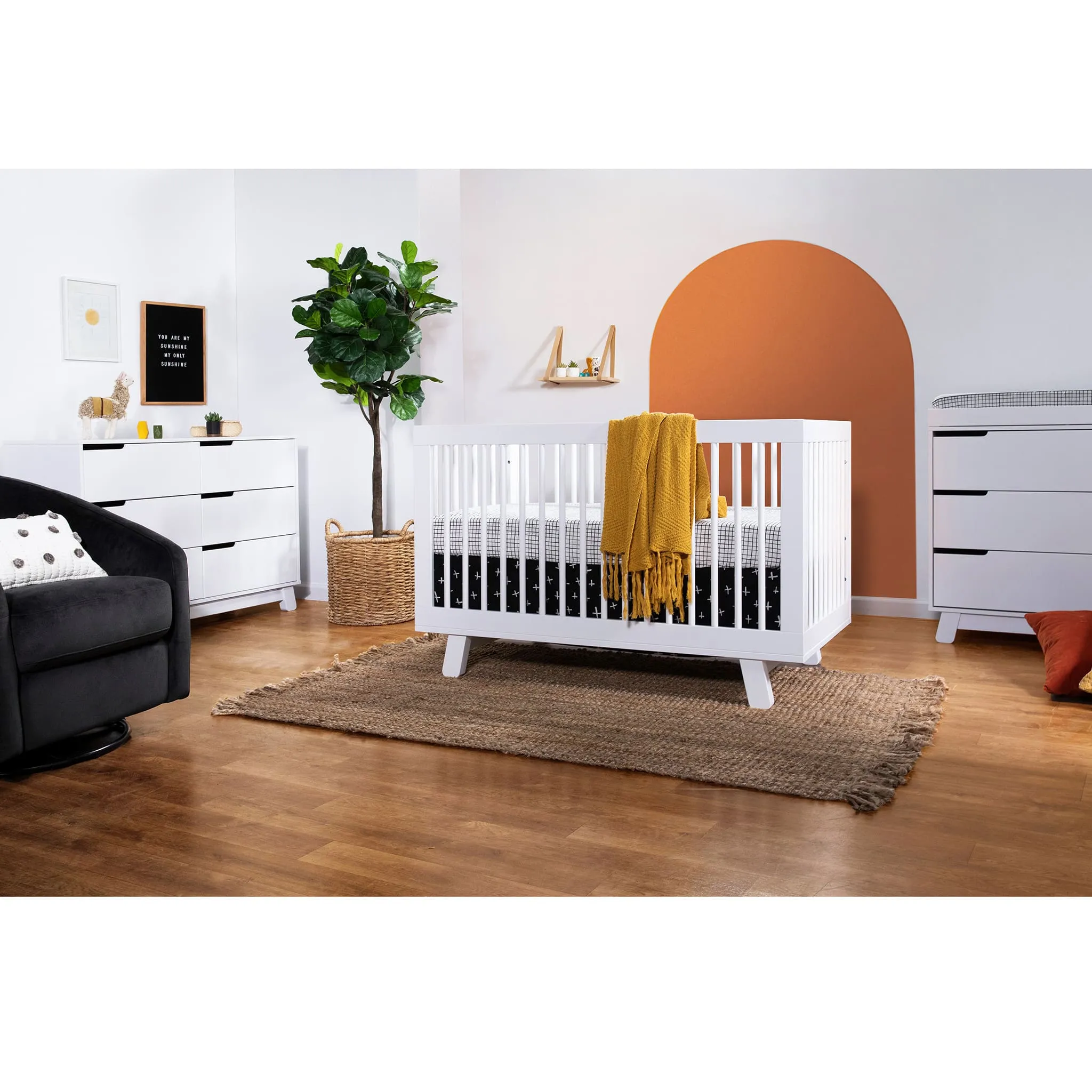 Babyletto Bureau 6 Tiroirs Hudson - Blanc