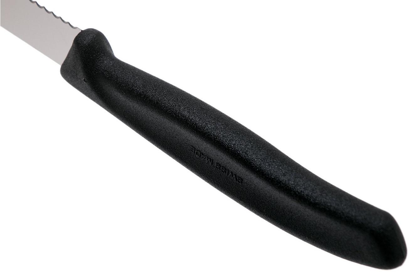 Victorinox SwissClassic 6.7833.6, 6-delige tomatenmessenset, zwart