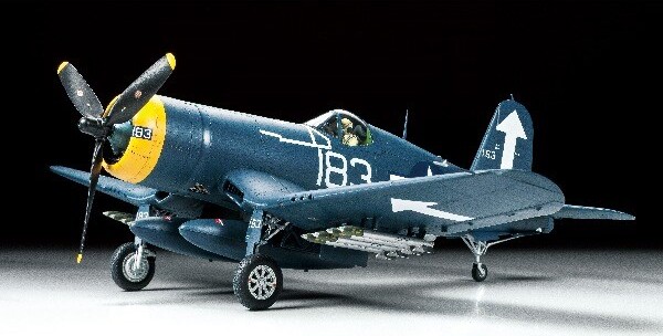 Tamiya - Vought F4U-1D Corsair Modelfly Byggesæt - 1:32 - 60327