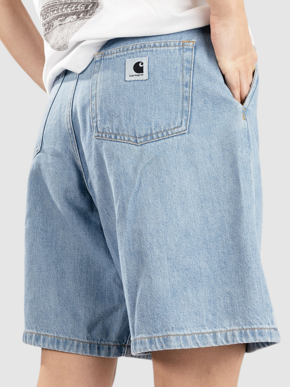 Carhartt WIP Alta Shorts blue stone bleached