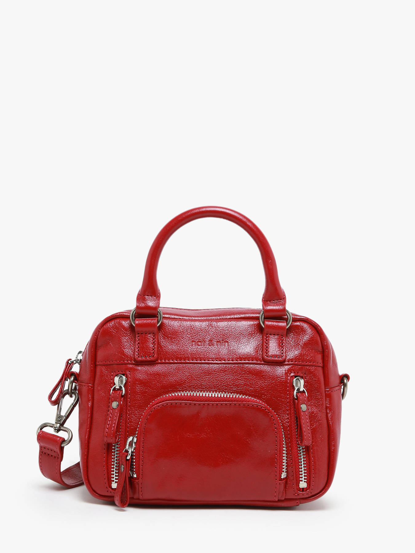 Sac bandoulire Micro Macy cuir NAT ET NIN
