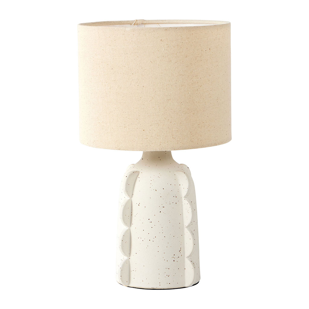 Lampe ORECCHIO écrue H 34.5cm