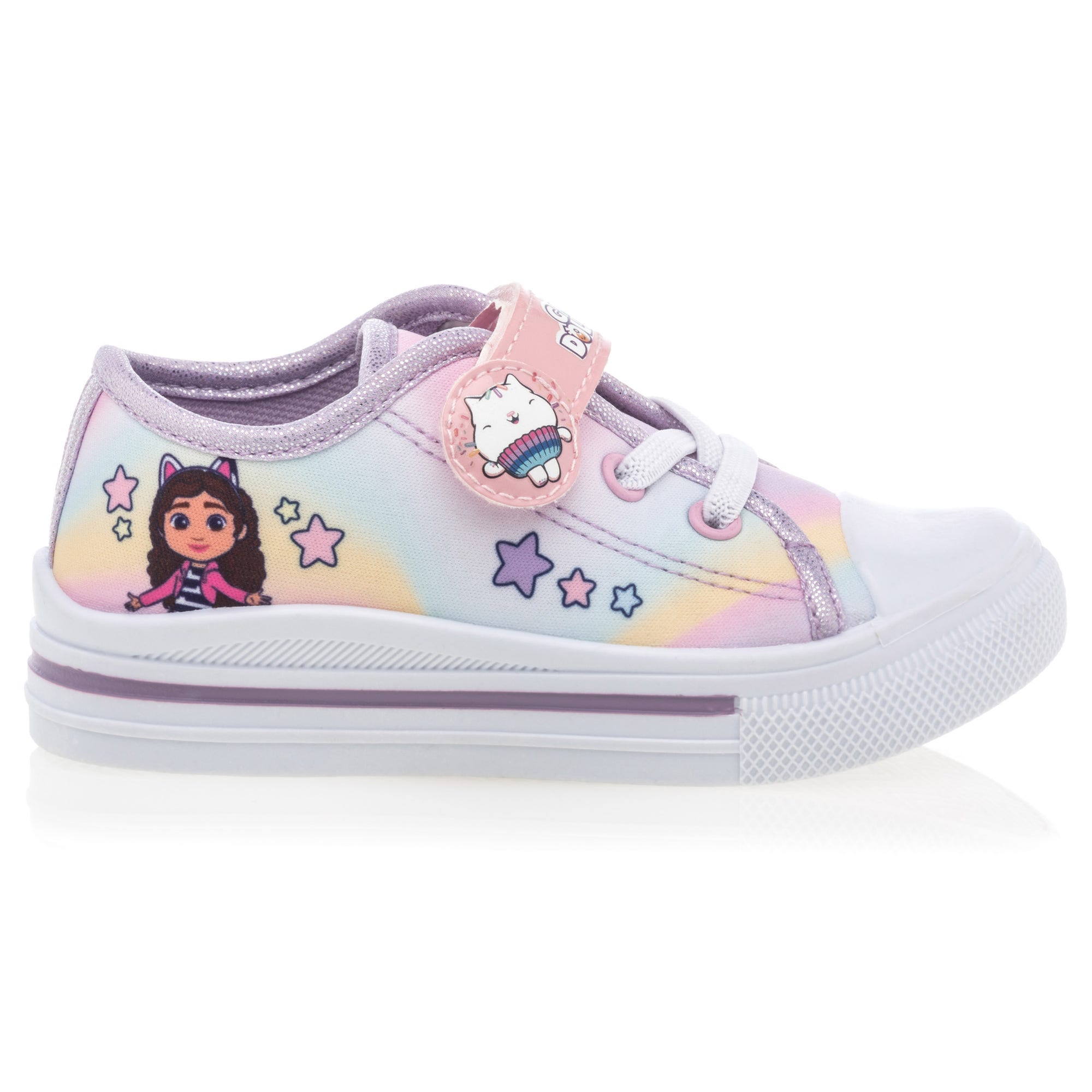 Baskets en toile Fille multicolore