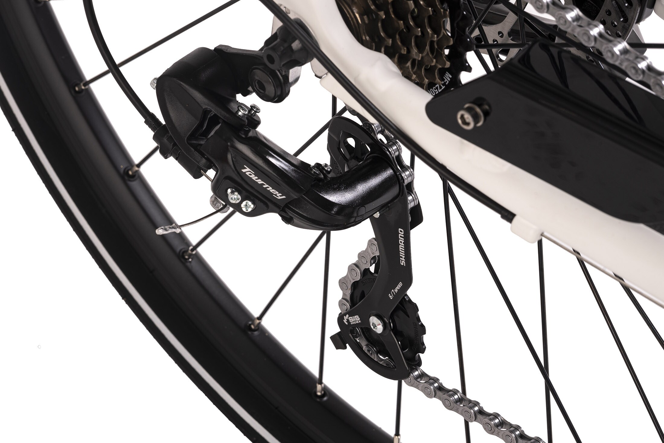 Hollandia Alu E-Citybike Damen Hollandia Mantova 28'' E-Bike weiß 7 Gänge