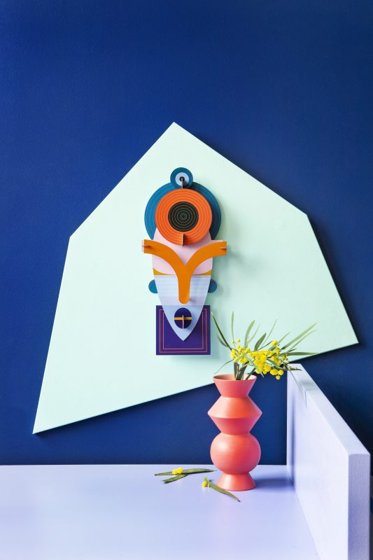 Studio ROOF wanddecoratie Lamu Mask