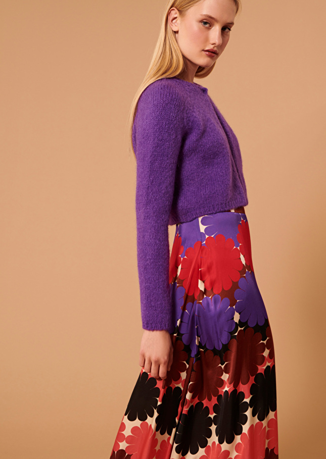 Gilet Gloryviolet en mohair