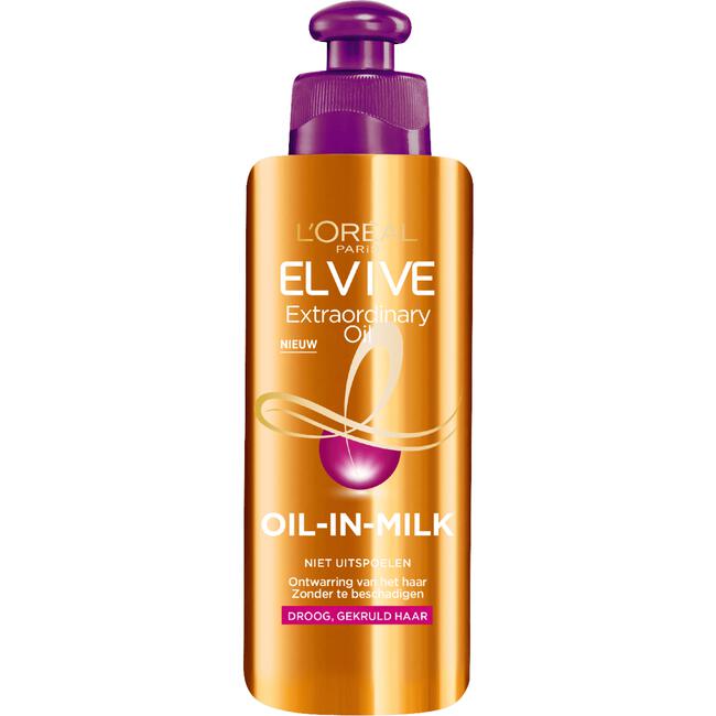 L'Oréal Paris Elvive Extraordinary Oil Krulverzorging Oil-In-Milk 200 ML