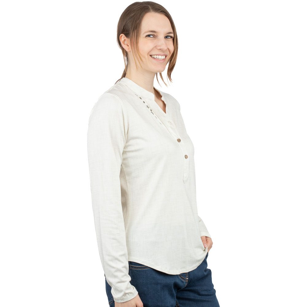 Chillaz Sonnblick Hemd Damen creme