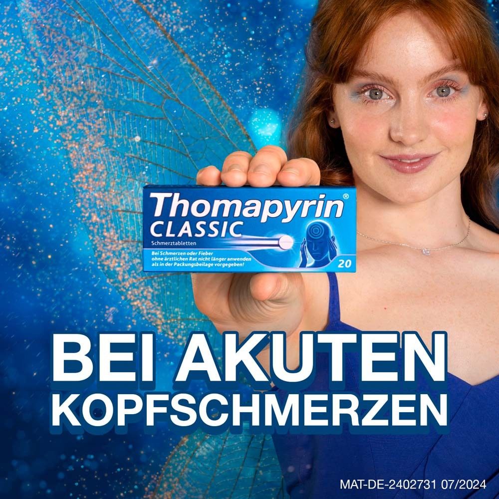 Thomapyrin CLASSIC Schmerztabletten gegen Kopfschmerzen